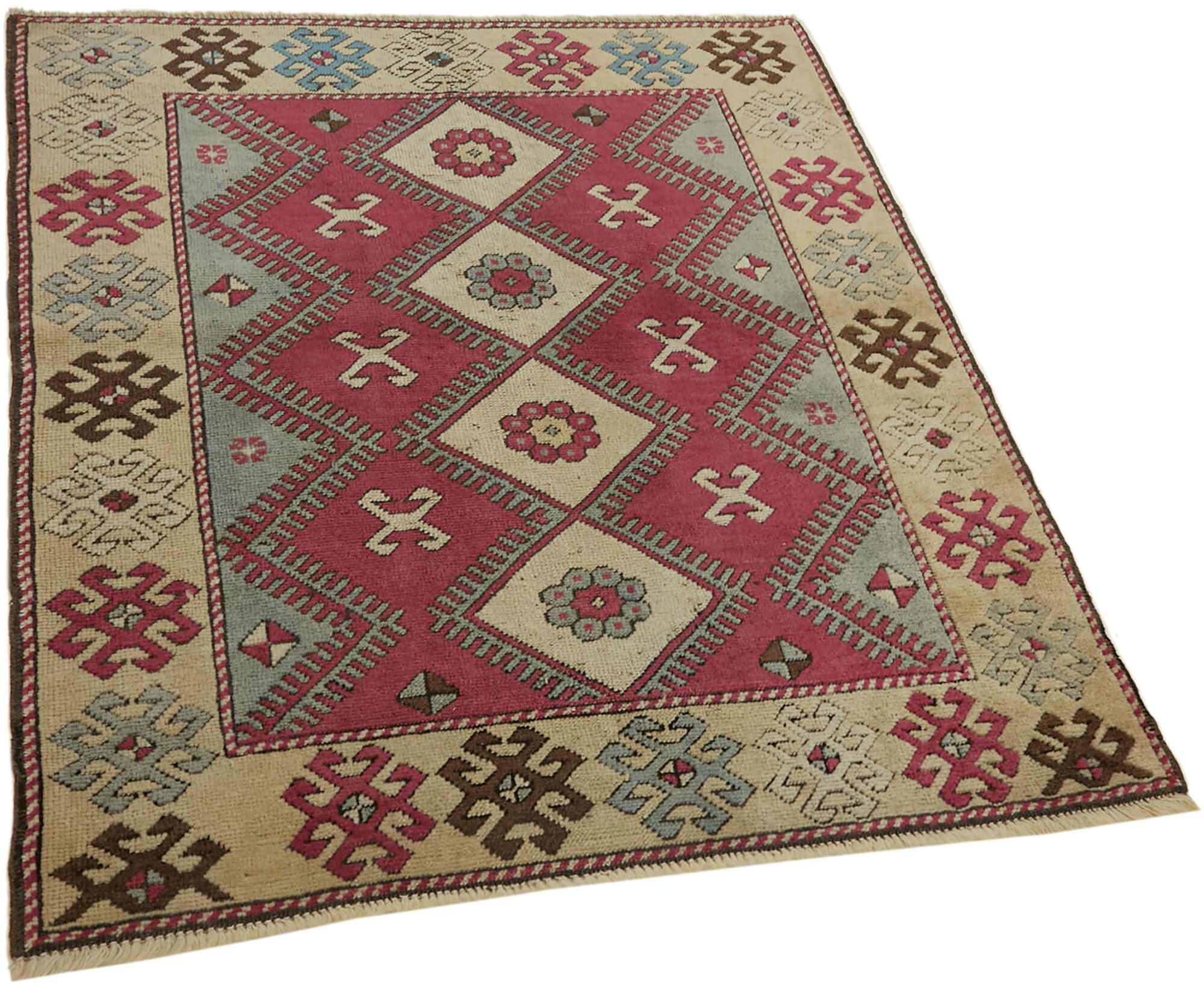 3x4 Beige Anatolian Rug - 43673