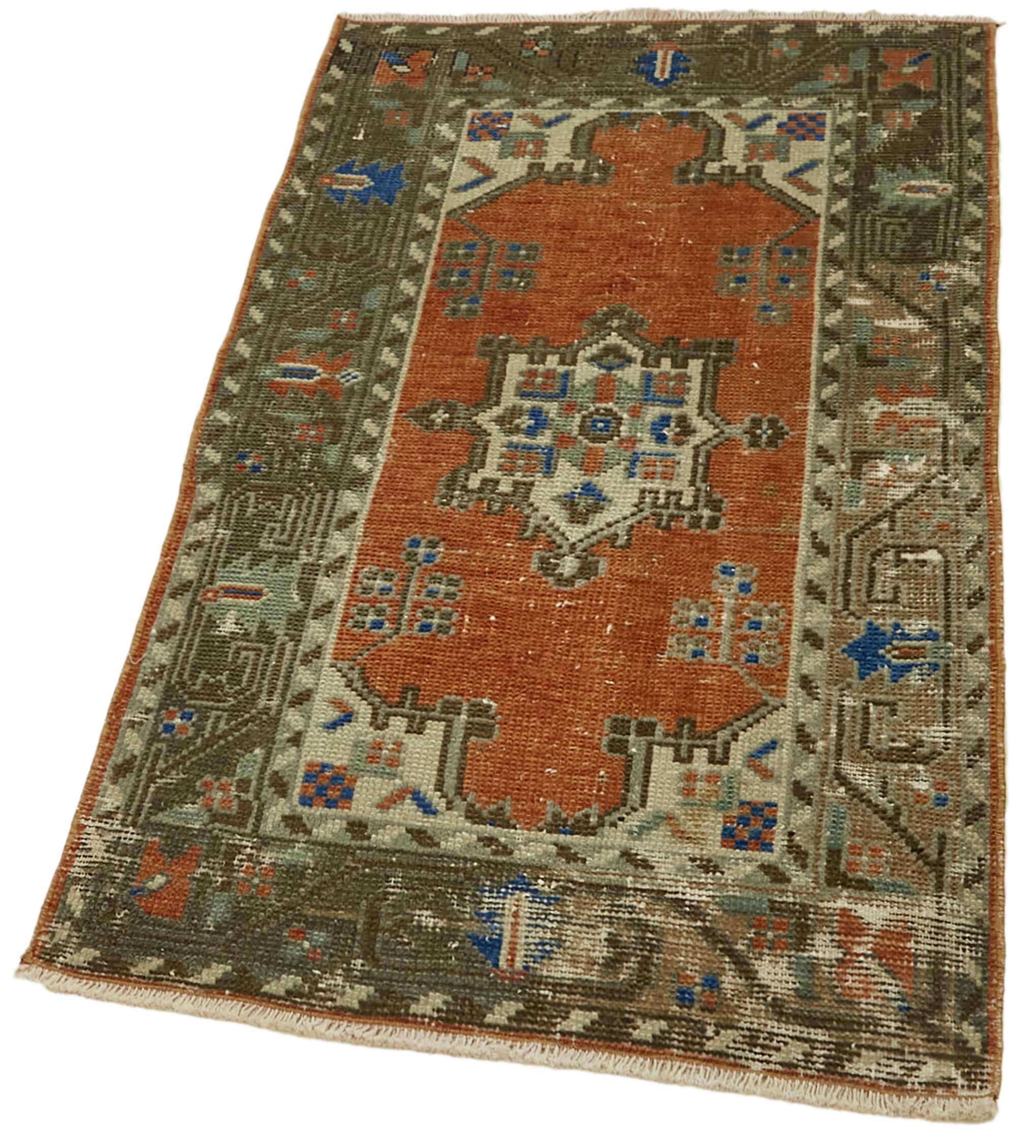 2x4 Vintage Handmade Anatolian Rug - 43735