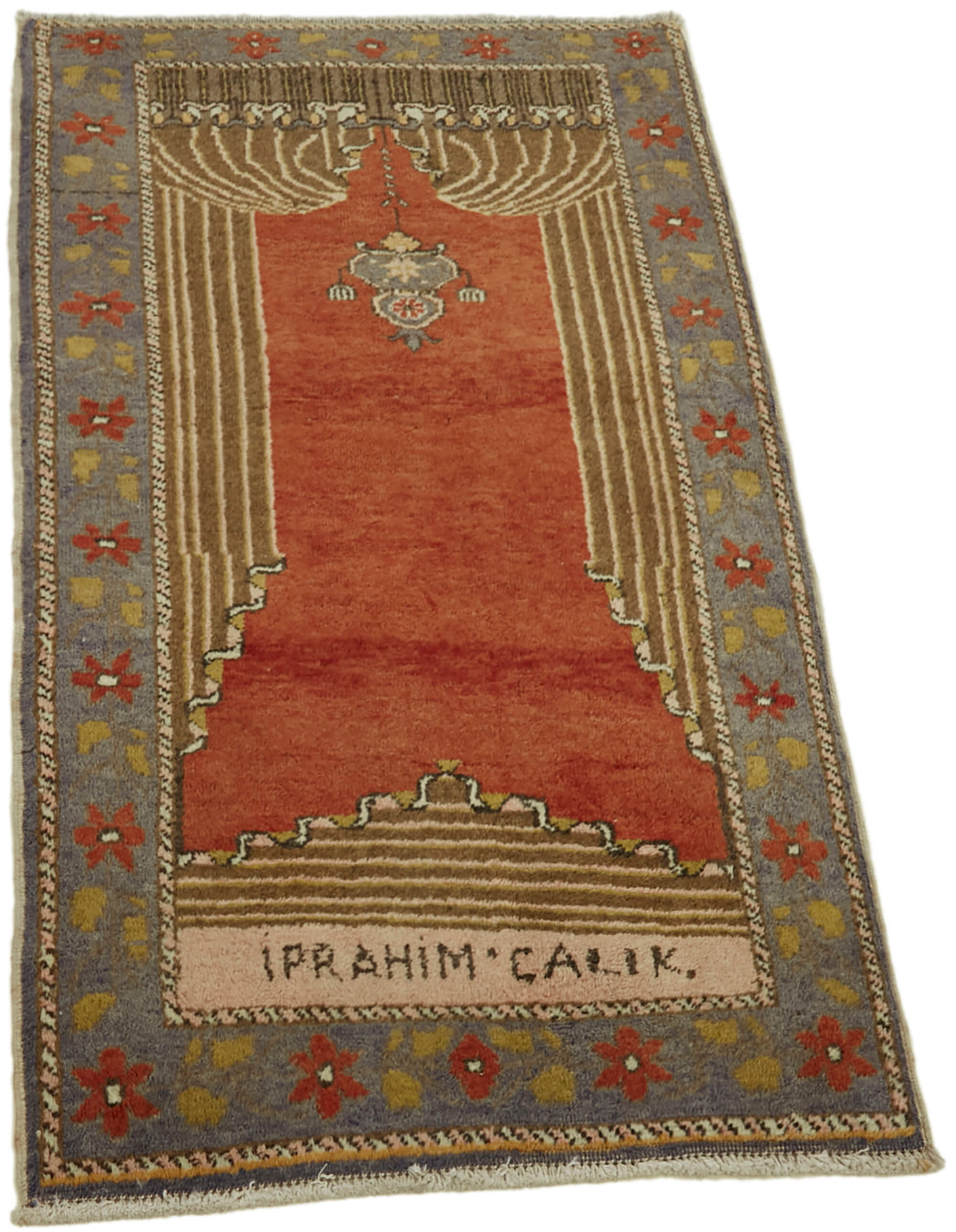 2x4 Red Anatolian Rug - 43752