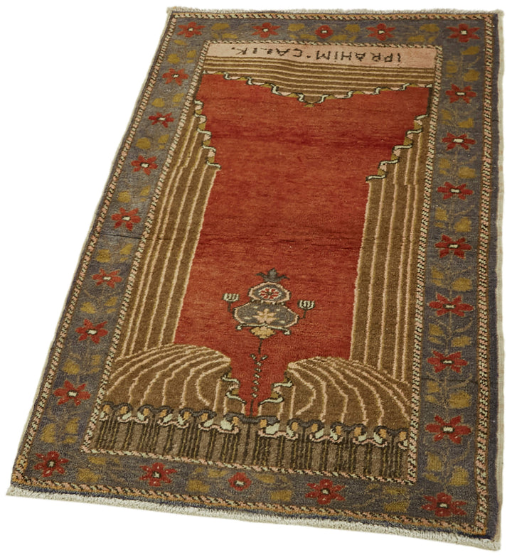 2x4 Red Anatolian Rug - 43752