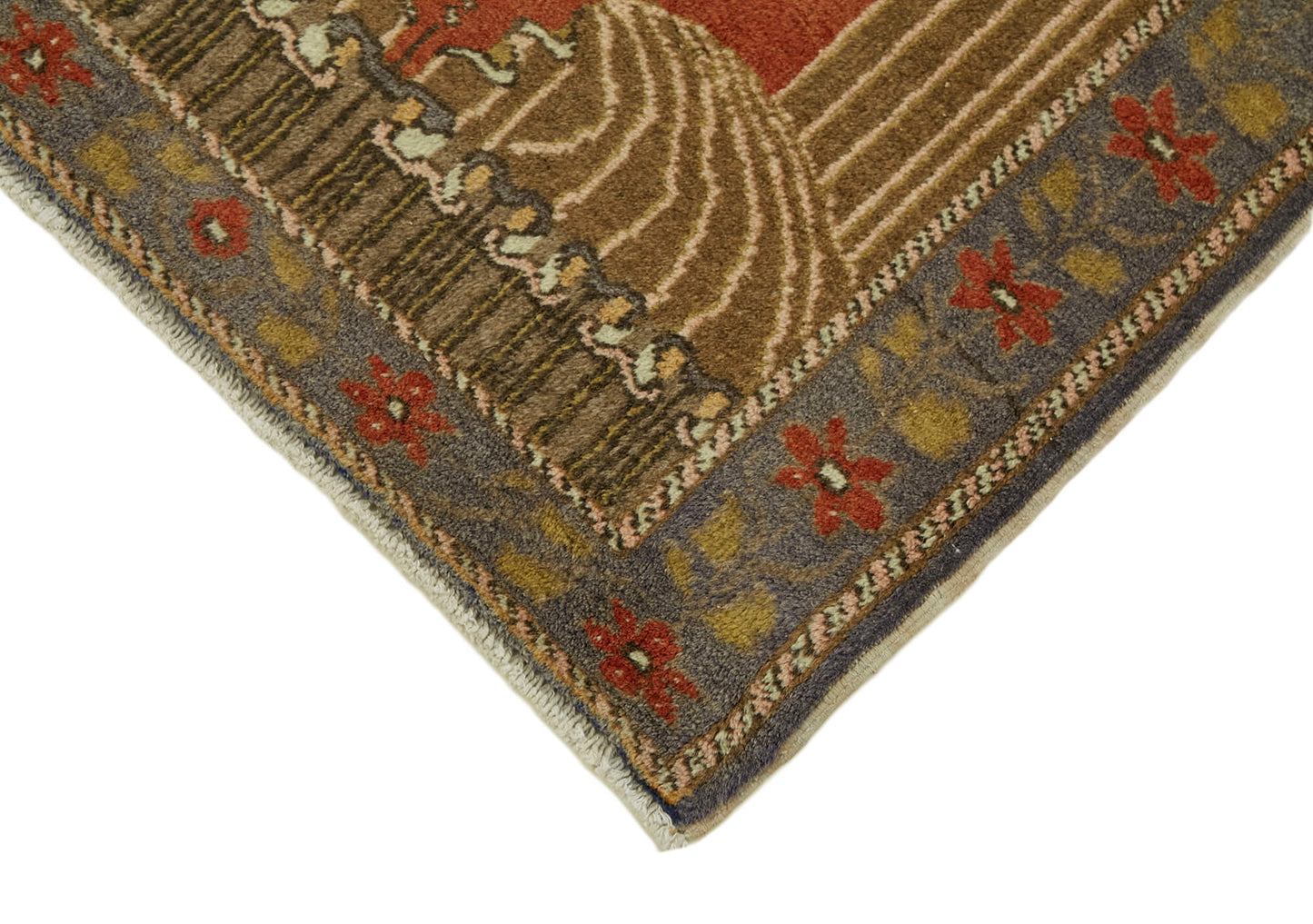 2x4 Red Anatolian Rug - 43752