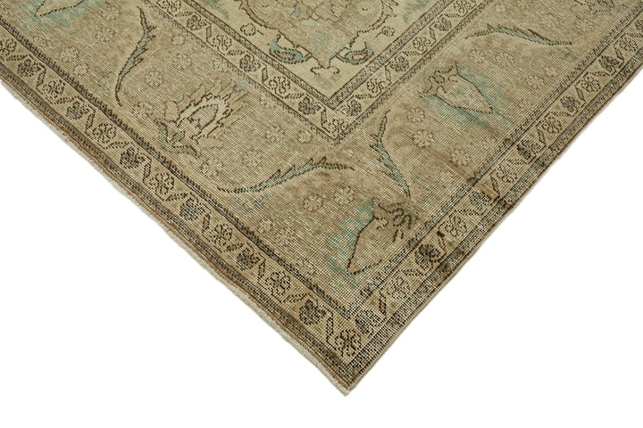 10x13 Beige Vintage Large Area Rug - 43944