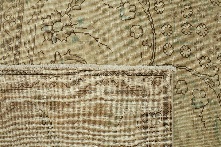 10x13 Beige Vintage Large Area Rug - 43944