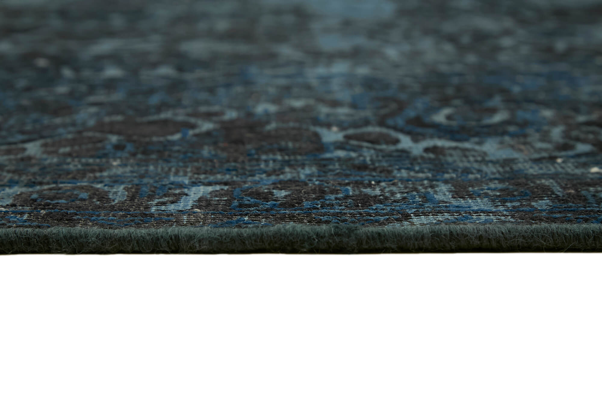 9x12 Blue Overdyed Large Area Rug - 43949