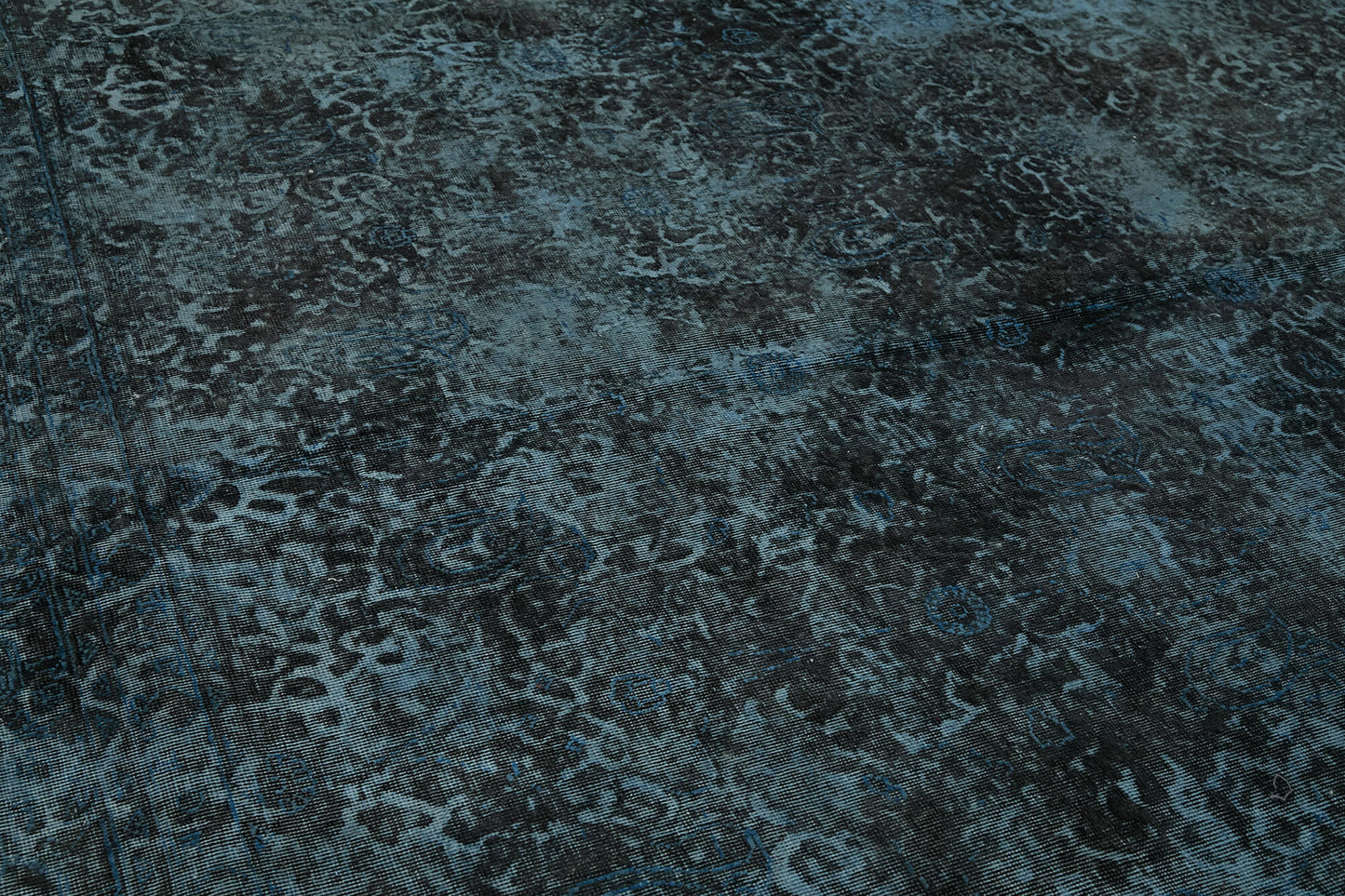 9x12 Blue Overdyed Large Area Rug - 43949