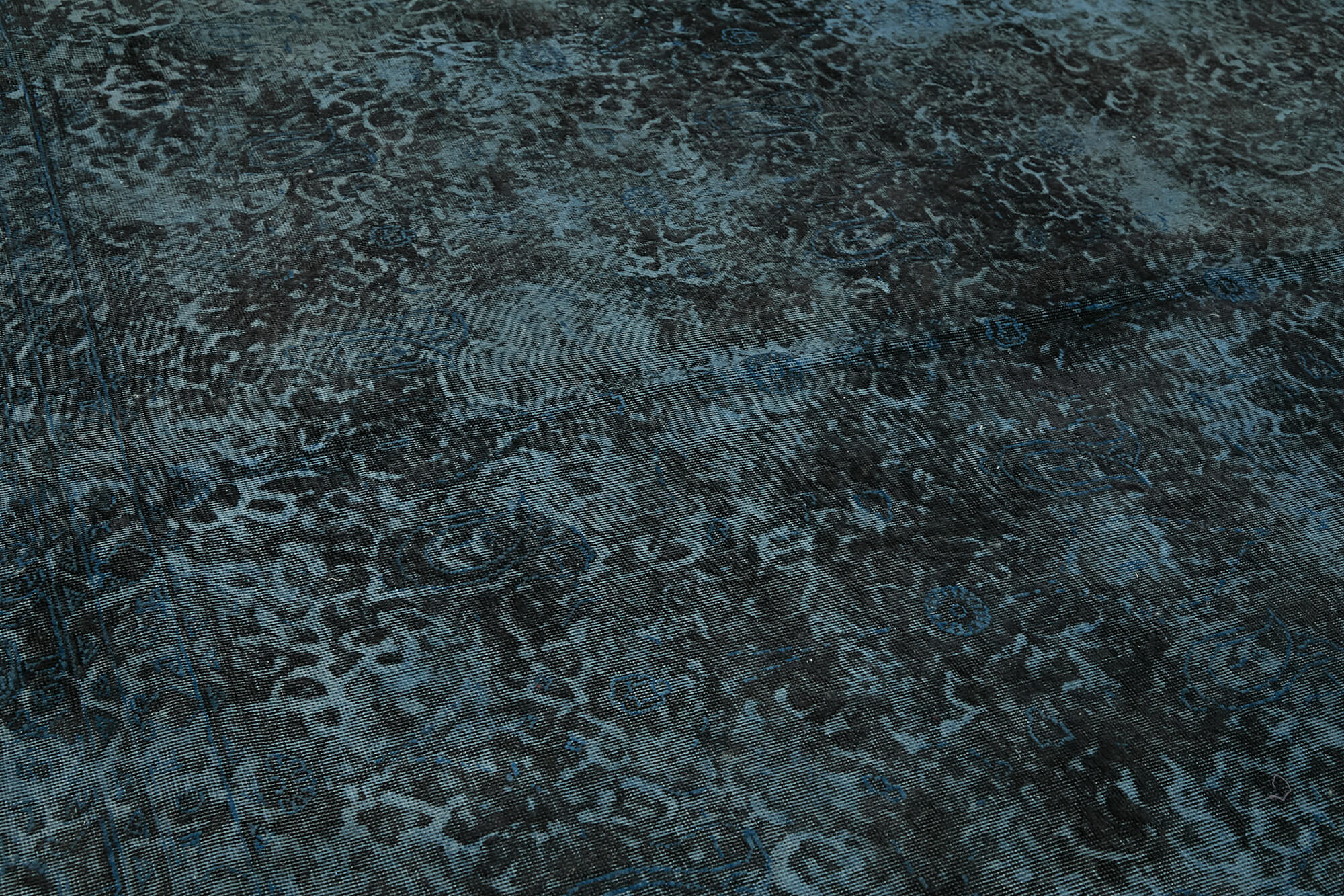 9x12 Blue Overdyed Large Area Rug - 43949