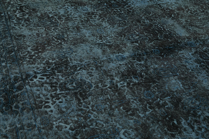 9x12 Blue Overdyed Large Area Rug - 43949
