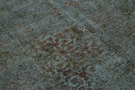 10x12 Grey Overdyed Large Area Rug - 43999