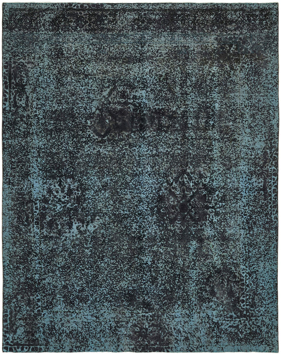 10x12 Black Overdyed Large Area Rug - 44004
