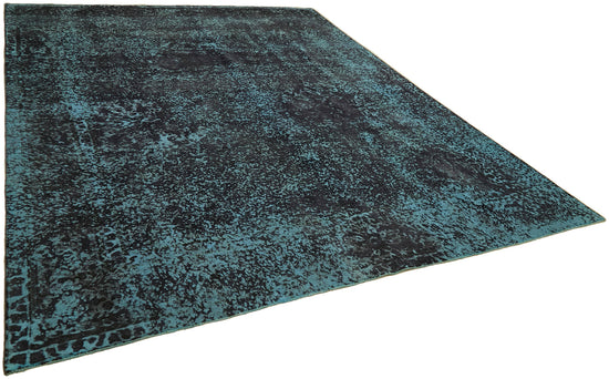 10x12 Black Overdyed Large Area Rug - 44004