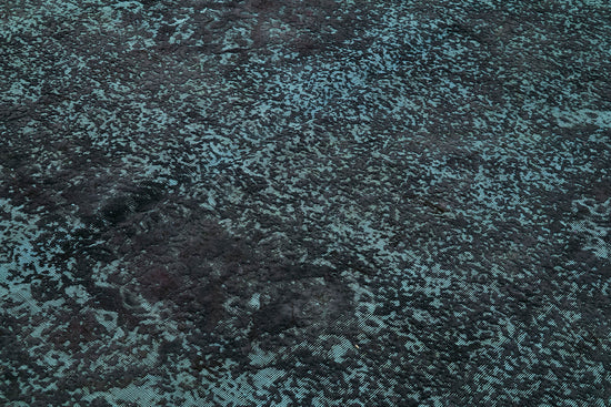 10x12 Black Overdyed Large Area Rug - 44004