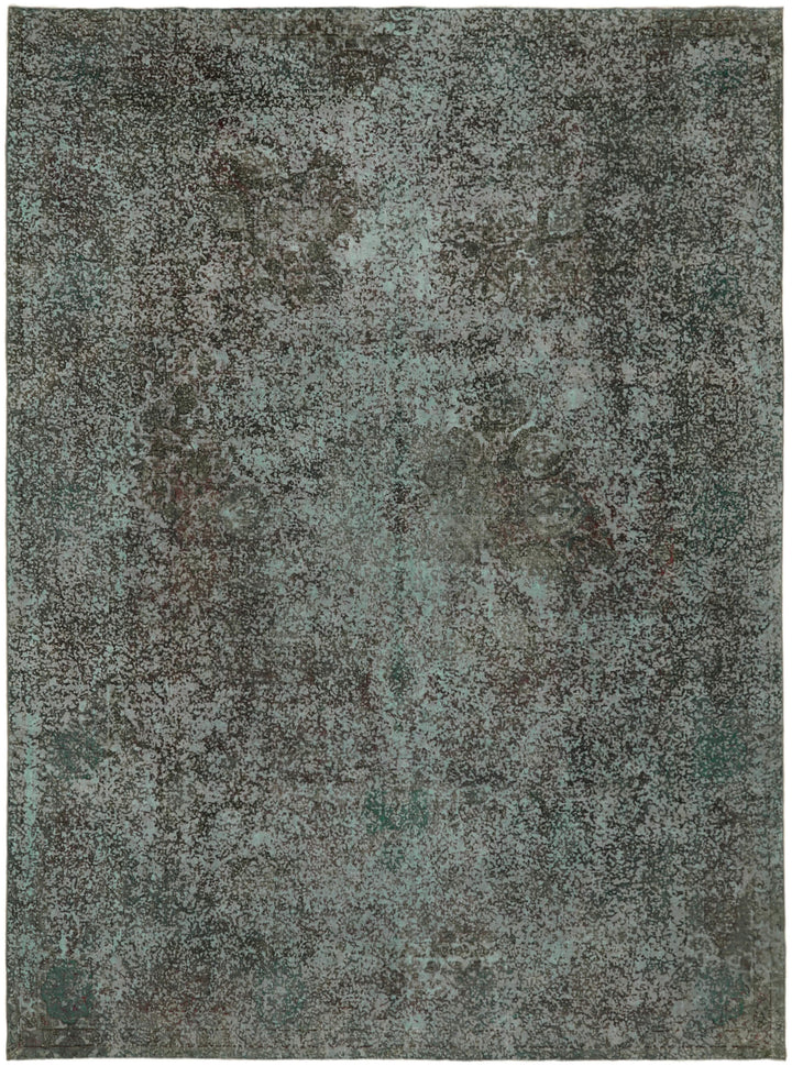 10x13 Grey Overdyed Large Area Rug - 44006