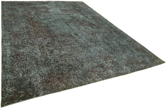 10x13 Grey Overdyed Large Area Rug - 44006