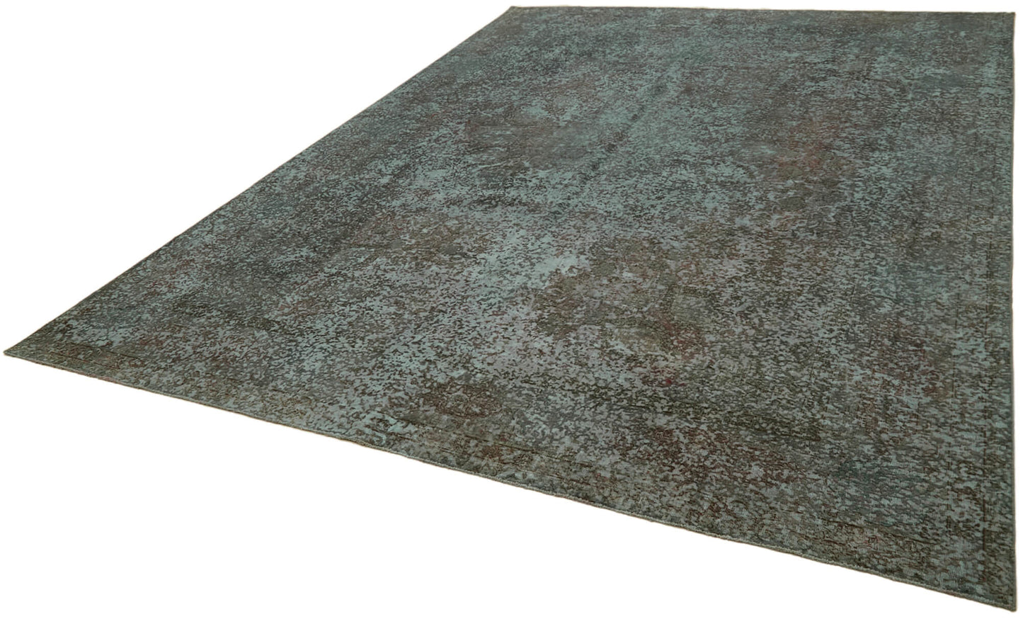 10x13 Grey Overdyed Large Area Rug - 44006