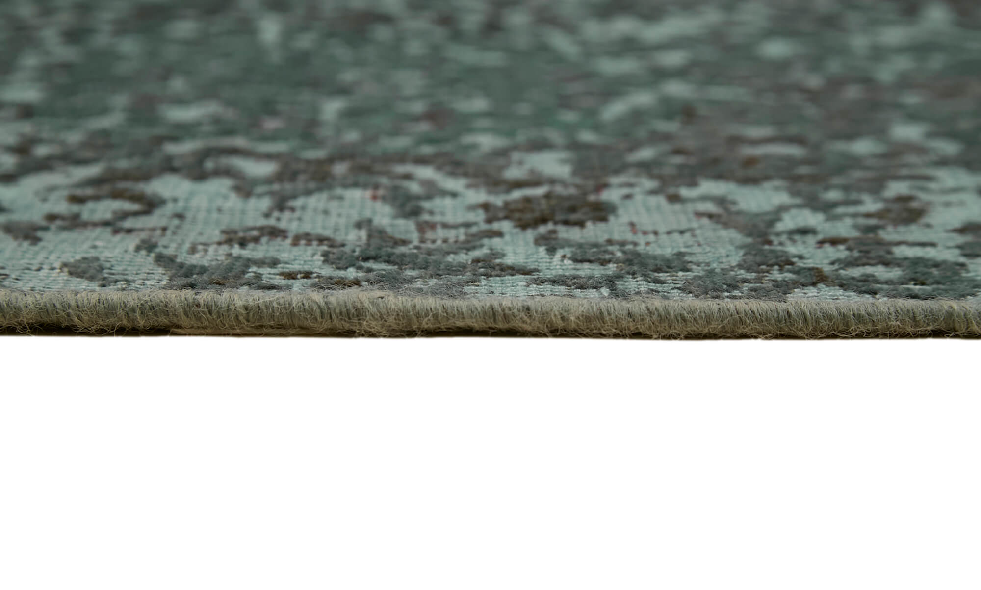 10x13 Grey Overdyed Large Area Rug - 44006