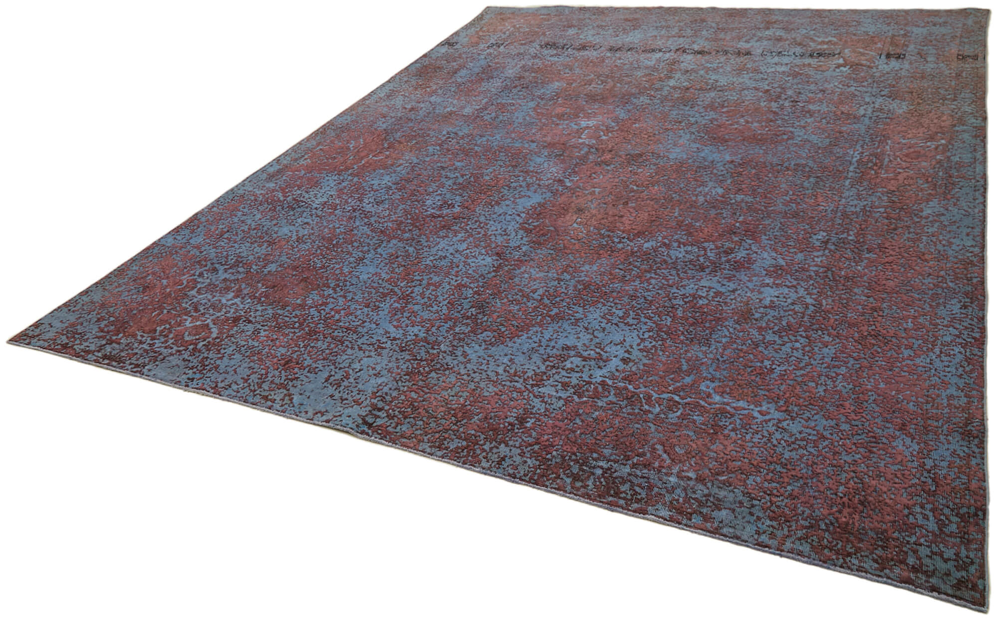 10x13 Purple Overdyed Large Area Rug - 44009