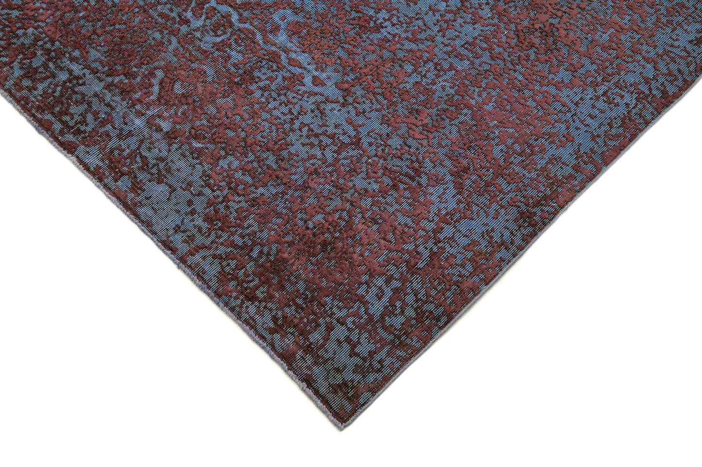 10x13 Purple Overdyed Large Area Rug - 44009