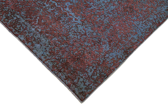 10x13 Purple Overdyed Large Area Rug - 44009