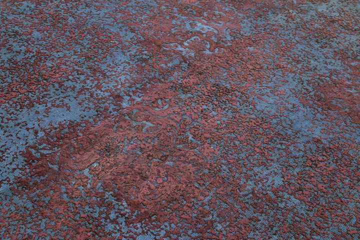 10x13 Purple Overdyed Large Area Rug - 44009