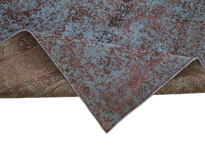 10x13 Purple Overdyed Large Area Rug - 44009