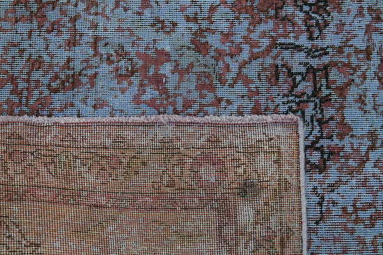 10x13 Purple Overdyed Large Area Rug - 44009