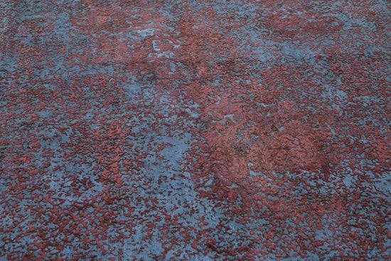 10x13 Purple Overdyed Large Area Rug - 44009