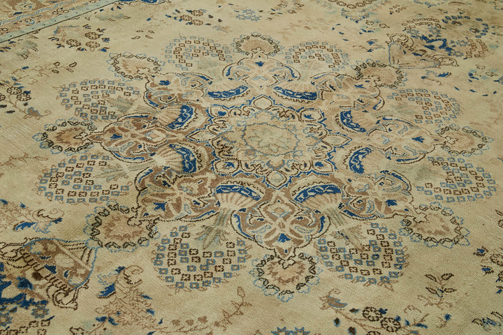 9x12 Beige Vintage Large Area Rug - 44014