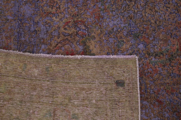 10x13 Purple Overdyed Large Area Rug - 44017