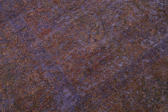 10x13 Purple Overdyed Large Area Rug - 44017