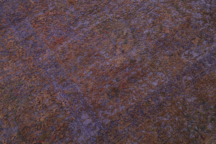 10x13 Purple Overdyed Large Area Rug - 44017