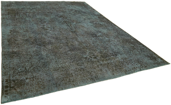 9x13 Grey Overdyed Large Area Rug - 44018