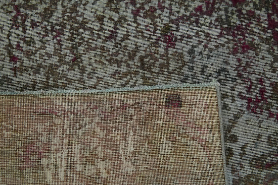 8x11 Grey Overdyed Large Area Rug - 44026