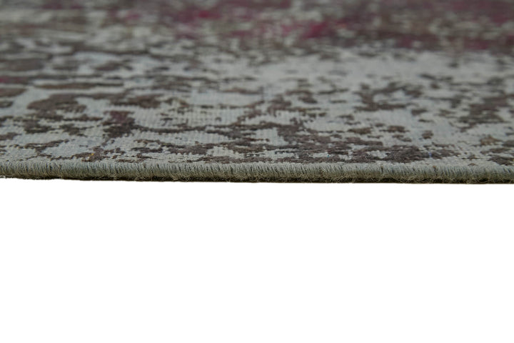 8x11 Grey Overdyed Large Area Rug - 44026