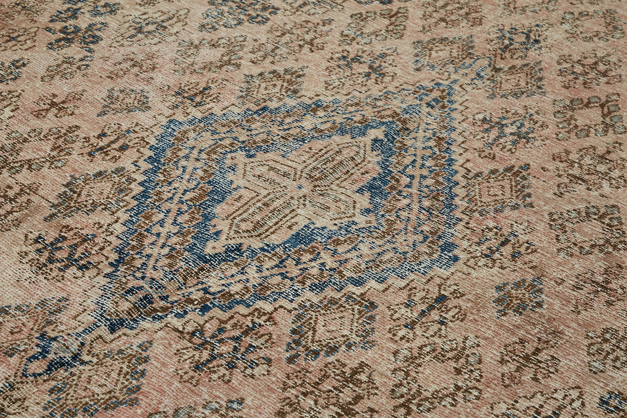 9x12 Beige Vintage Large Area Rug - 44048