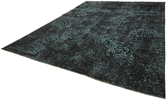 10x13 Black Overdyed Large Area Rug - 44111