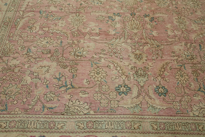 9x11 Beige Vintage Large Area Rug - 44118