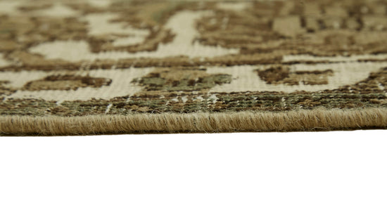 10x11 Beige Vintage Large Area Rug - 44131
