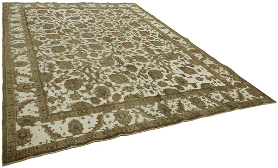 9x13 Beige Vintage Large Area Rug - 44137