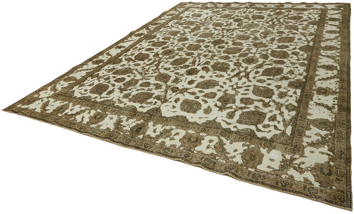 9x13 Beige Vintage Large Area Rug - 44137
