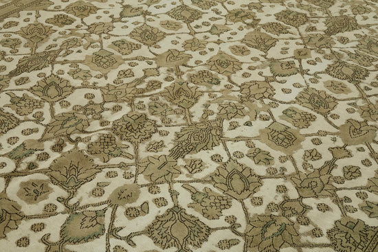9x12 Beige Vintage Large Area Rug - 44146