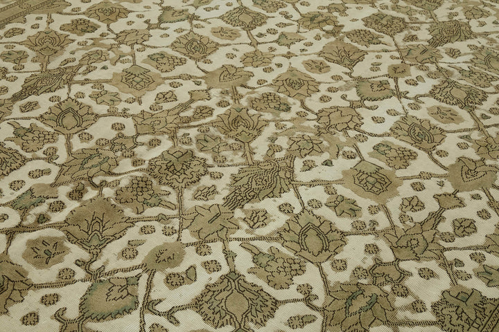 9x12 Beige Vintage Large Area Rug - 44146