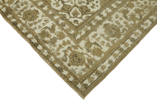 10x12 Beige Vintage Large Area Rug - 44147