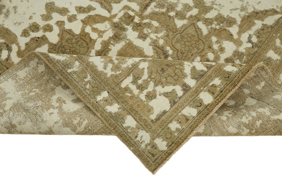 10x12 Beige Vintage Large Area Rug - 44147