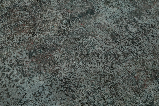10x13 Grey Overdyed Large Area Rug - 44156