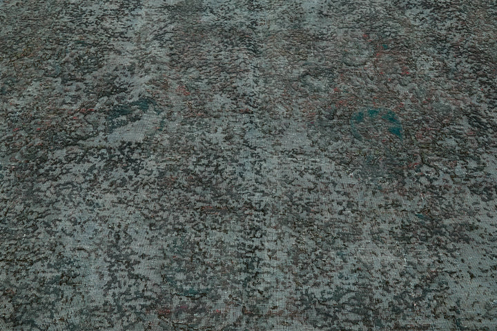 10x13 Grey Overdyed Large Area Rug - 44156