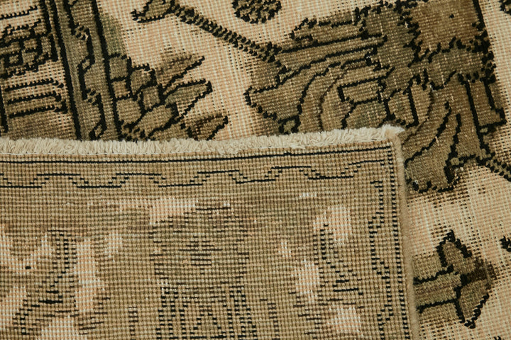9x10 Beige Vintage Large Area Rug - 44158