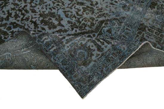 8x12 Black Overdyed Large Area Rug - 44165