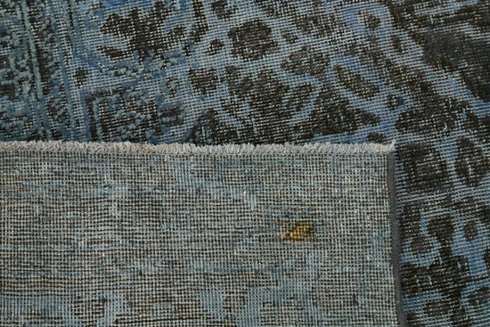 8x12 Black Overdyed Large Area Rug - 44165