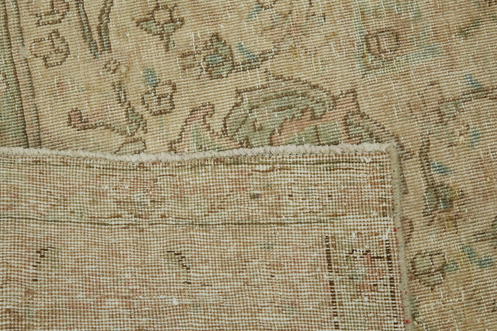 8x11 Beige Vintage Large Area Rug - 44185