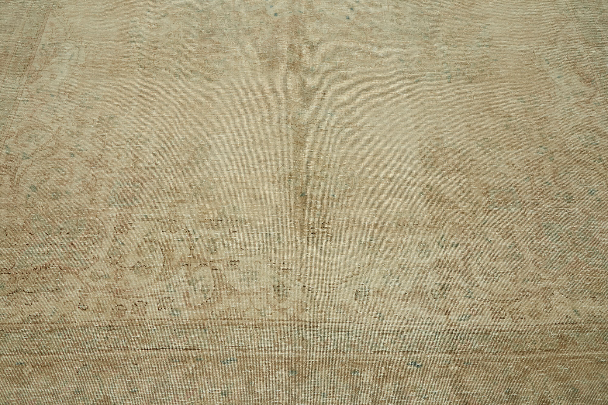 8x11 Beige Vintage Large Area Rug - 44185